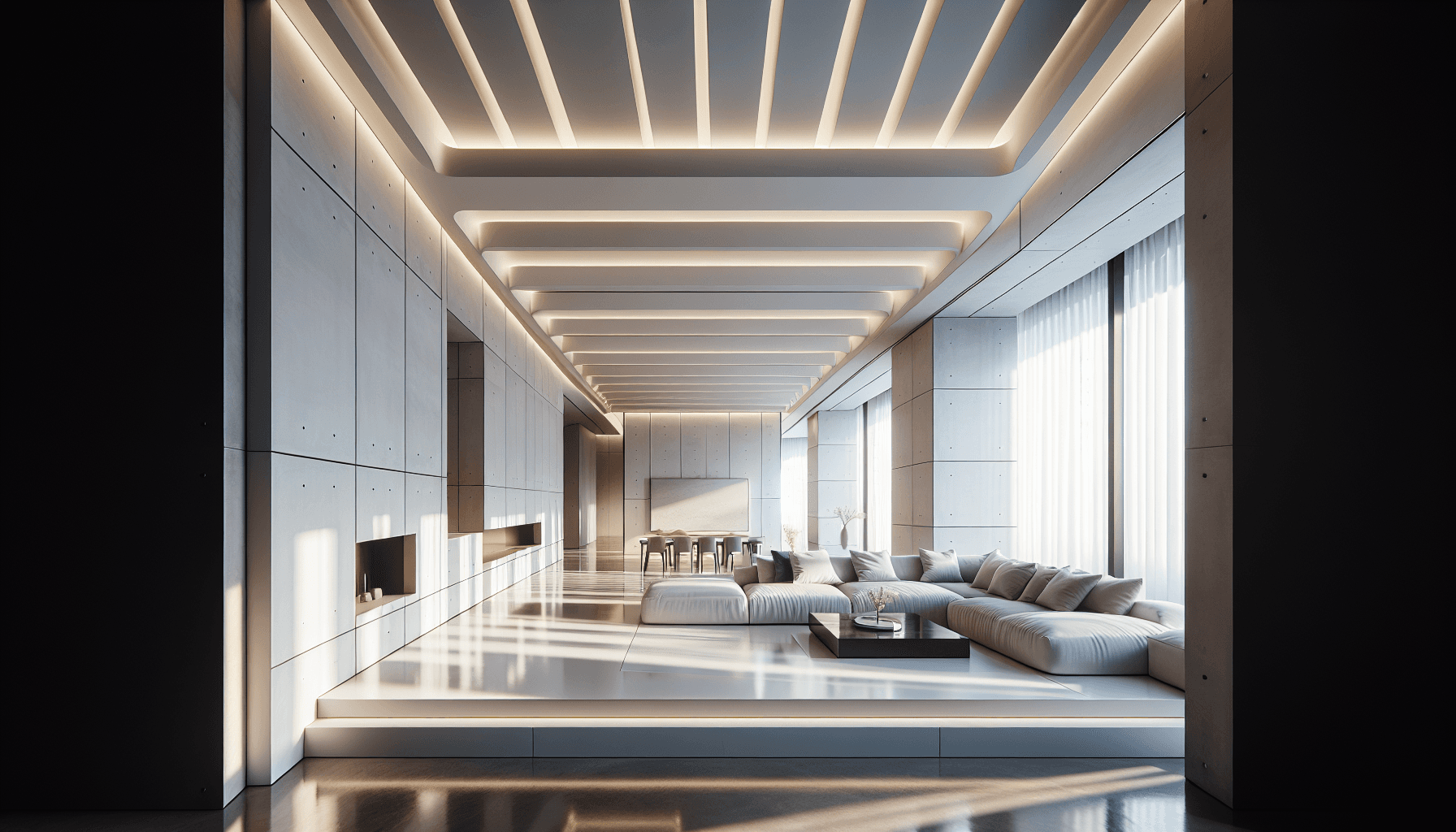 Cielo raso escalonado — Departamento en Palermo